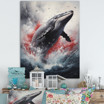Whale Gentle Giants - Whale Bedroom Wall Art